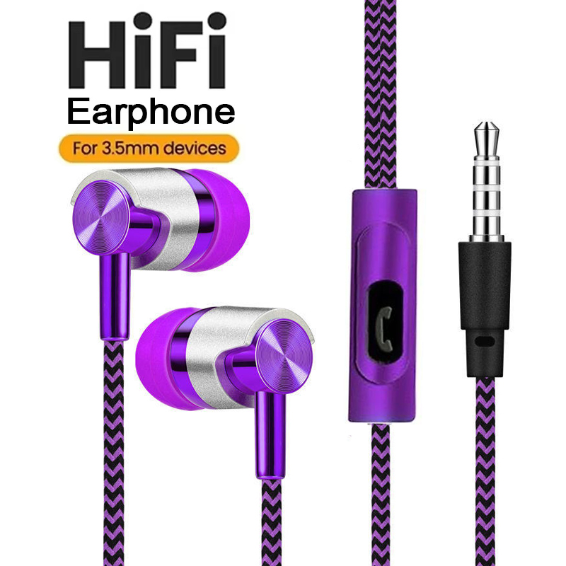 Esports Gaming Earphones - Auriculares con Micrófono HD Integrado de