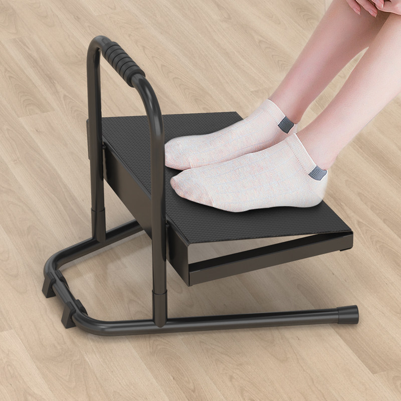 Footrest Under Desk - Reposapiés Ajustable en Altura, Pedal para