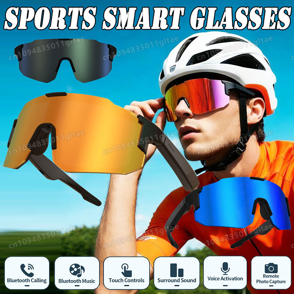 Esports Gamer - Gafas Inteligentes de Ciclismo con Cámara,