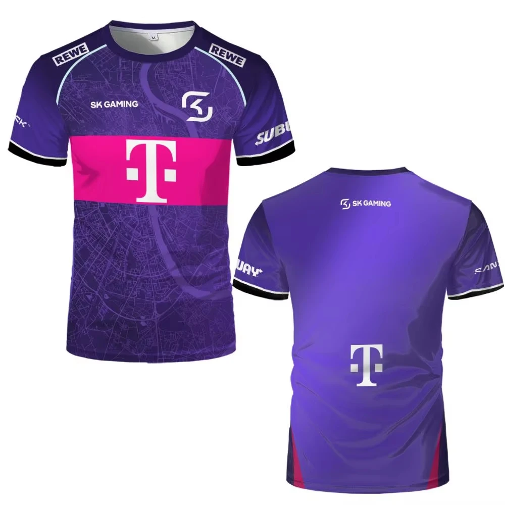 Esports Gaming Training - Camiseta SK Gaming Estilo 2026 para