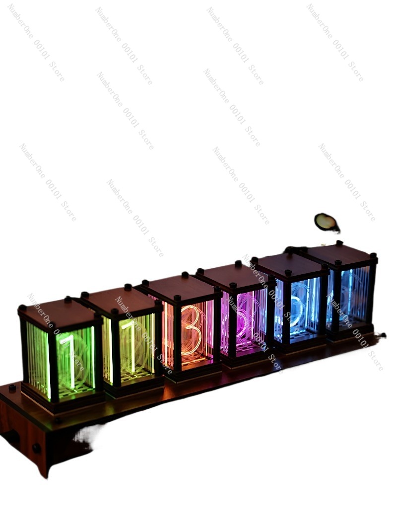 Esports Gaming Youtube - Reloj de tubo brillante RGB, reloj