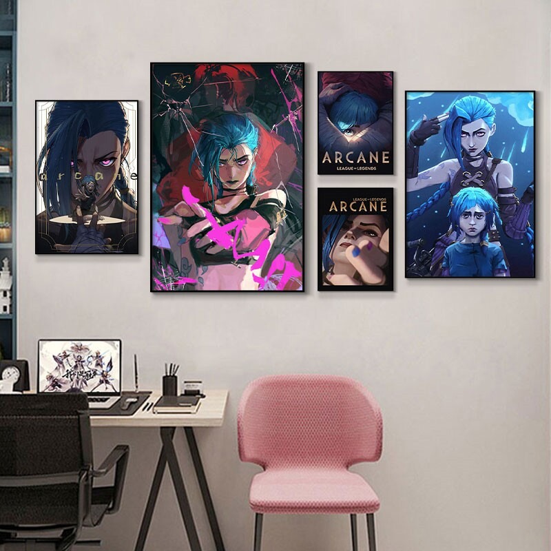 Esports Gaming Room - Póster de Arcane Jinx en formato