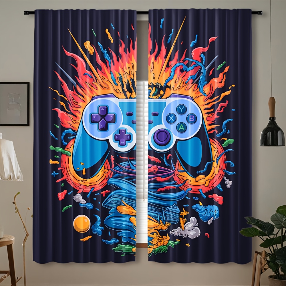 Esports Gaming Youtube - Cortinas para Gamers con Diseño de