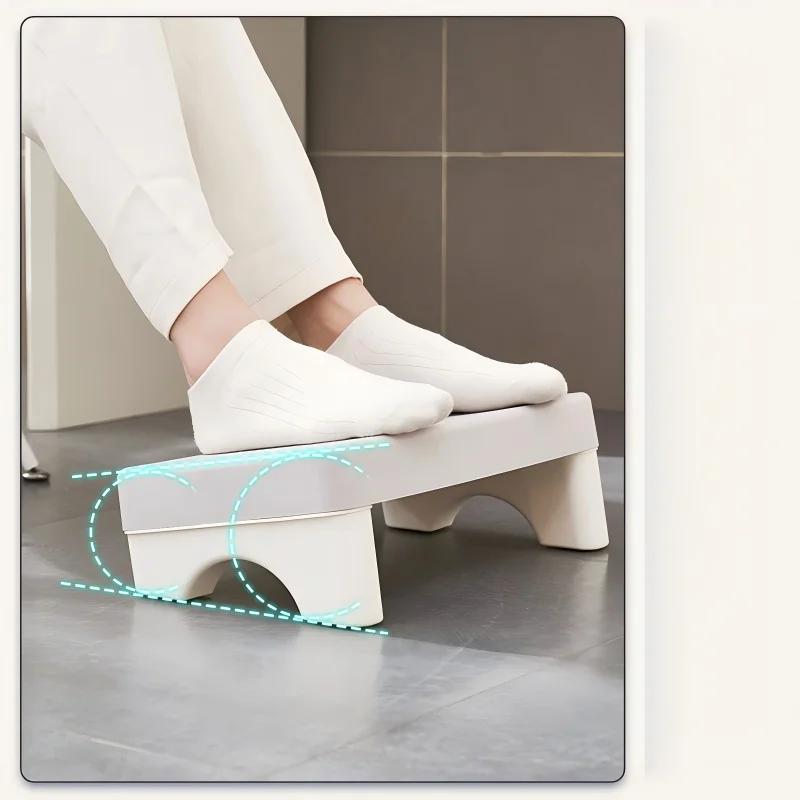 Footrest Under Desk - Reposapiés ergonómico para debajo del escritorio,