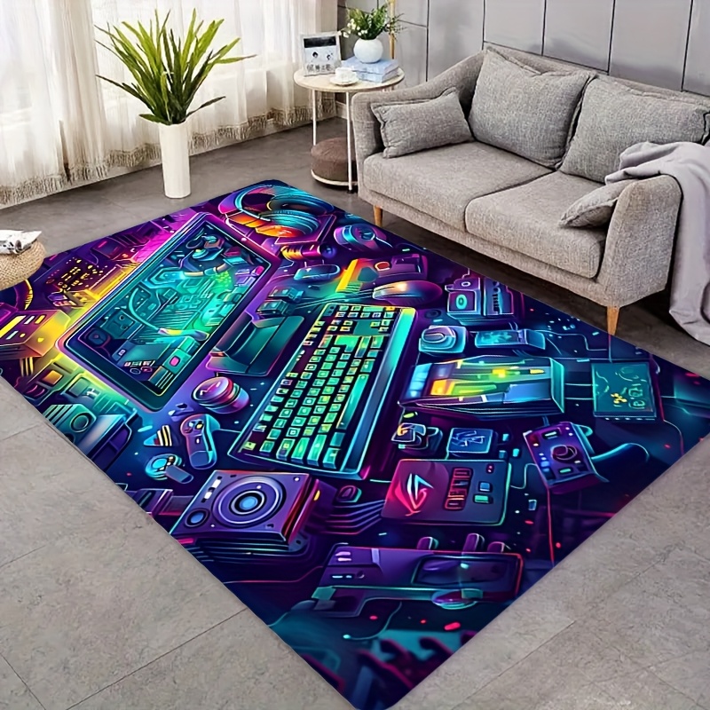 Alfombra de Franela Cyberpunk  - Esports Gaming Room reseña y precio