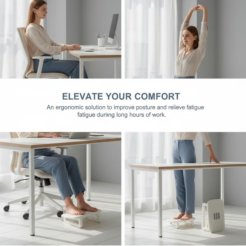Reposapiés Ergonómico para Deb - Footrest Under Desk reseña y precio