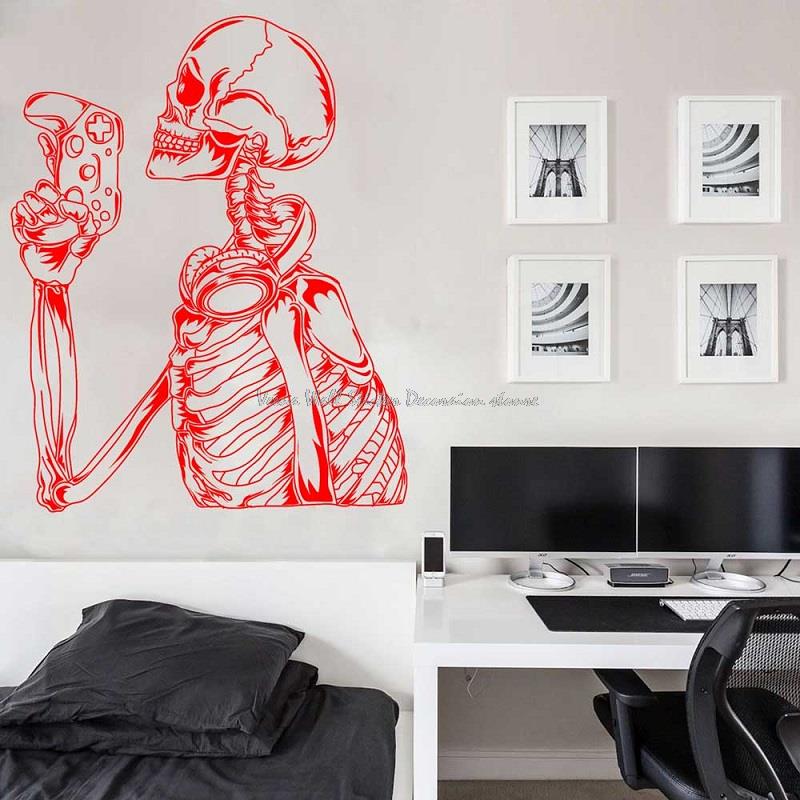 Pegatinas de pared para jugado - Esports Gaming Room reseña y precio
