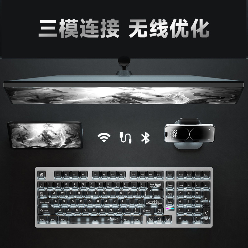Teclado mecánico inalámbrico W - Esports Gamer reseña y precio