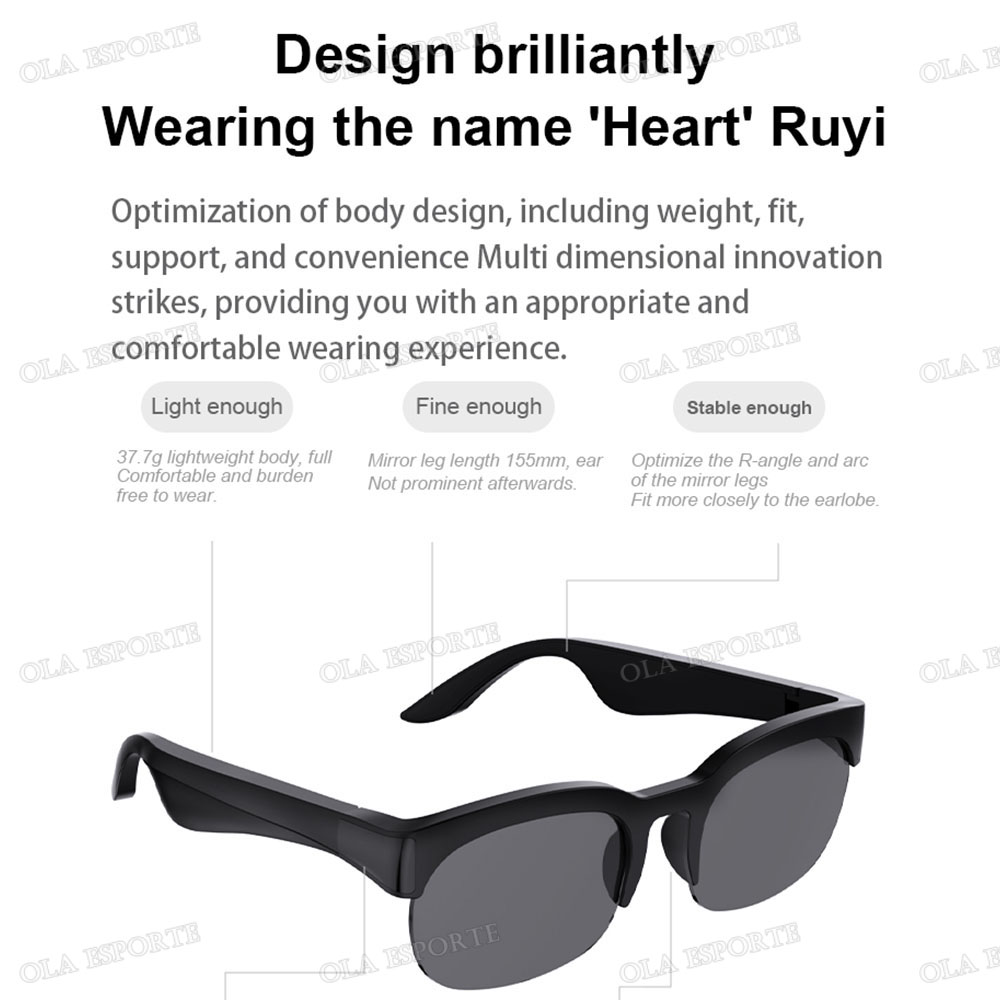 Gafas de Sol Inteligentes con  - Esports Gaming Earphones reseña y precio