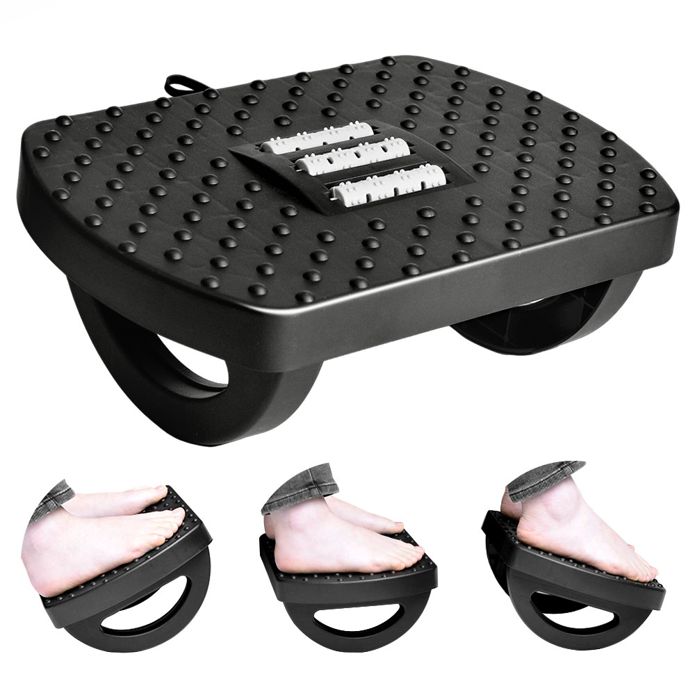 Reposapiés portátil para el ho - Footrest Under Desk reseña y precio