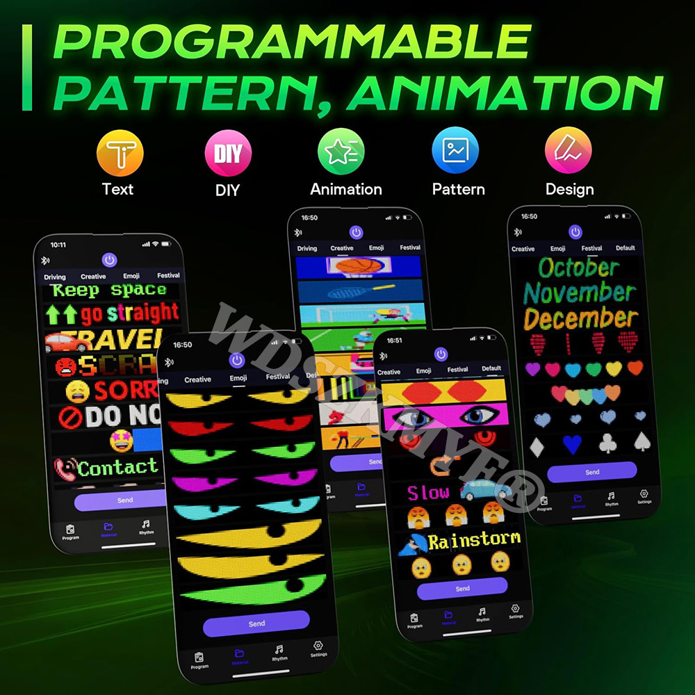 Aplicación DIY LED ojos señal  - Esports Gaming App reseña y precio