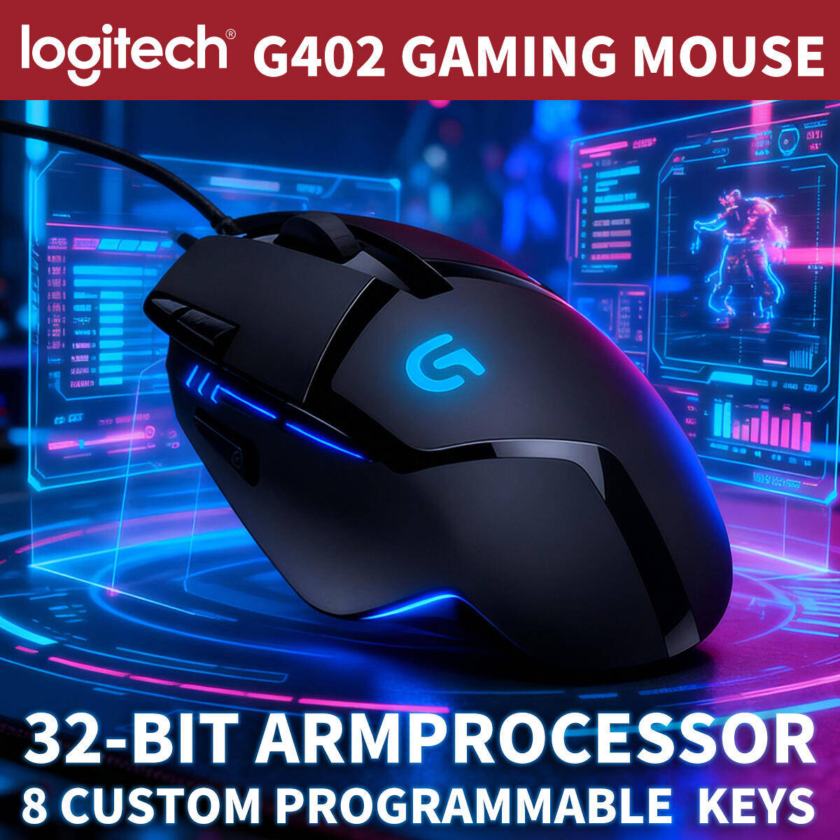 Ratón para juegos Logitech G40 - Esports Gaming Training reseña y precio